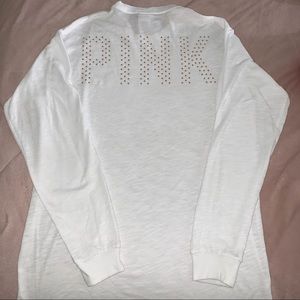 PINK Victoria's Secret Tops - VS PINK campus long sleeve T-shirt PINK Victoria's Secret Tops - VS PINK campus long sleeve T-shirt